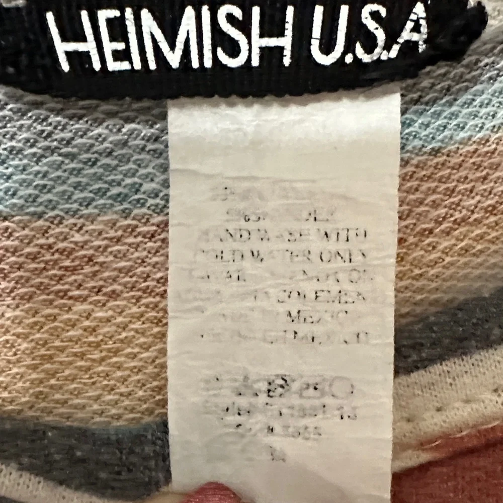 HEIMISH USA Multicolor Geometric Long Sleeve Top - Picture 2 of 5